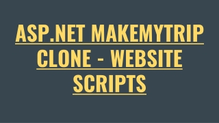 MakeMyTrip Clone - Hotel Booking Script