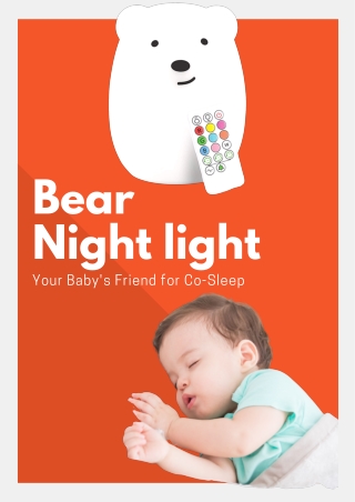 Bear Night Light is Your Baby's Friend for Co-Sleep