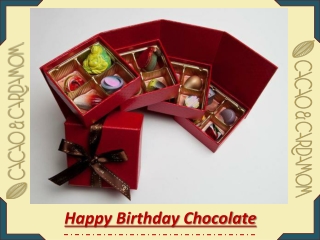 Best Chocolate For Birthday Gift | Gourmet Chocolate Gifts