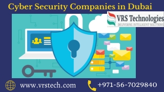Benefits of a Proper Cyber Security Framework Dubai