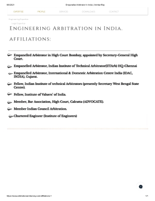 Empanelled Arbitrator In India