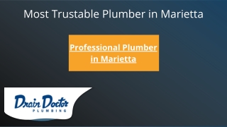 Trusted Plumber in Marietta