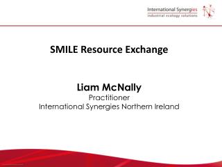 SMILE Resource Exchange Liam McNally Practitioner International Synergies Northern Ireland