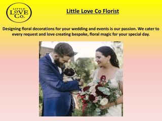 Wedding Flowers Adelaide - Wedding Florist Adelaide - Little Love Co Flowers