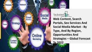 Web Content, Search Portals, Seo Services And Social Media Market Report