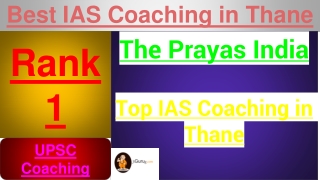 Top IAS Coaching in Thane