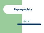 Reprographics