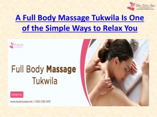 FULL BODY MASSAGE TUKWILA WA 4