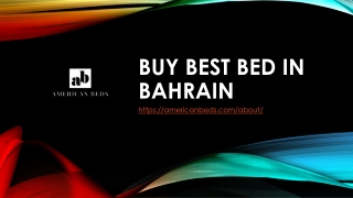 Buy Best Bed in Bahrain