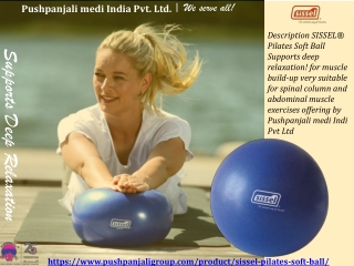 SISSEL Pilates Soft Ball | Pushpanjali medi India Pvt. Ltd.