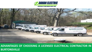 Advantages of Choosing a Licensed Electrical Contractor in Burtonsville