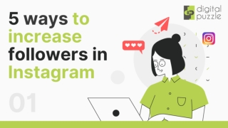 5 ways to increase followers in Instagram