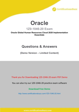 1z0-1046-20 Exam Dumps Cisco 200-901 DEVASC