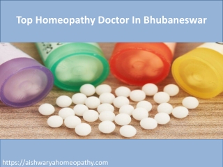 Top Homeopathy Doctor In Bhubaneswar