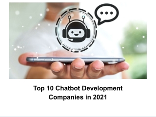 Top Rated Chatbot Development Companies