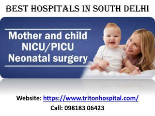 Best Hospitals in South Delhi - Best Pediatrician in South Delhi