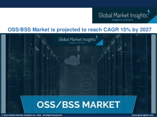 OSS/BSS Market Size 2021 - Industry Forecasts Report 2027