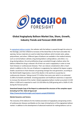 Global Angioplasty Balloon Market.docx