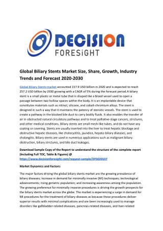 Global Biliary Stents Market.docx