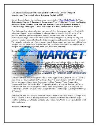 Cold Chain Market