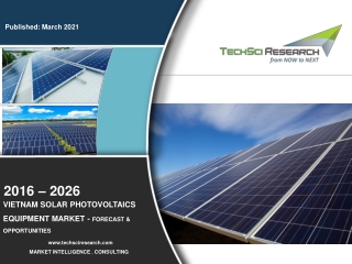 Vietnam Solar Photovoltaics Equipment Market 2026