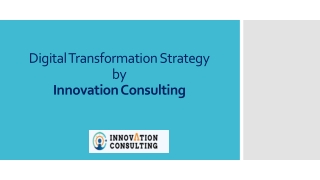Digital Transformation Strategy by Innovation Consulting