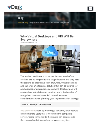 Why Virtual Desktops and VDI Will Be Everywhere