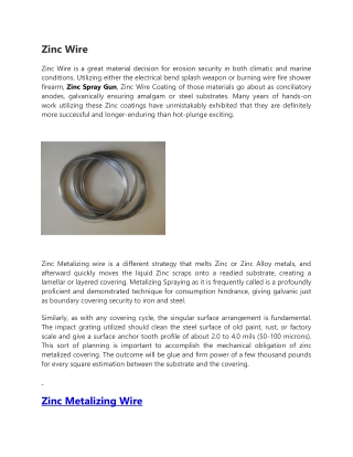 Zinc Wire-converted