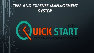 Time and Expense Management System