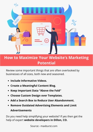 How to Maximize Your Website’s Marketing Potential