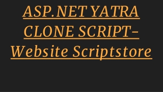 Yatra Clone Script-Scriptstore
