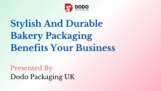 Charming Custom Bakery Packaging | Custom Boxes Wholesale