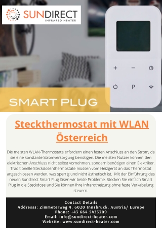 Steckthermostat mit WLAN Österreich