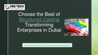 Why Is Structured Cabling So Important Dubai?