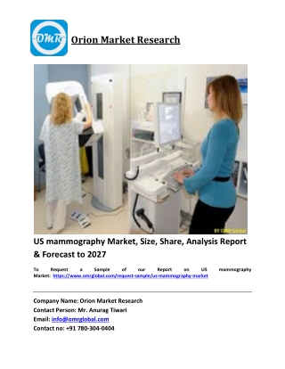US mammography Market Trends, Size, Competitive Analysis and Forecast 2021-2027