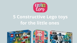 5 Constructive Lego toys for the little ones