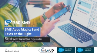 SMS Apps Magic Send Texts at the Right Time