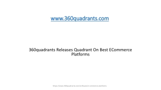 360quadrants Releases Quadrant On Best ECommerce Platforms