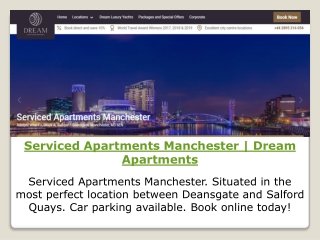 Serviced Apartments Manchester | Dream Apartments