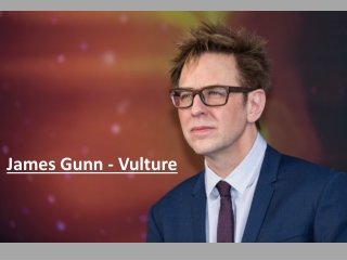 James Gunn - Vulture