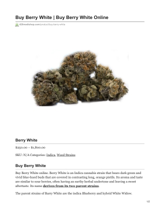 Berry White