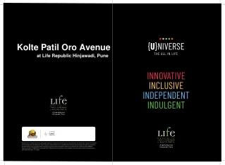 Kolte Patil ORO Avenue at Life Republic, Hinjawadi, Pune Brochure