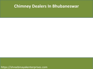 Chimney Dealers In Bhubaneswar