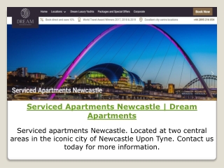 Serviced Apartments Newcastle | Dream Apartments