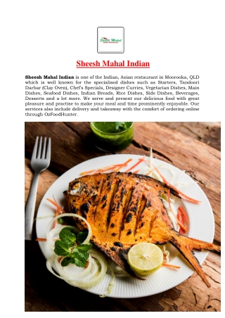 Sheesh Mahal Indian Restaurant – 5% OFF - Takeaway Moorooka, QLD