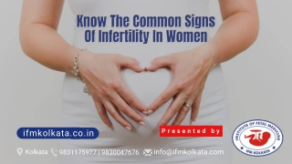 Know The Common Signs Of Infertility In Women