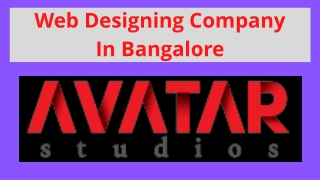Web Designing Company In Bangalore