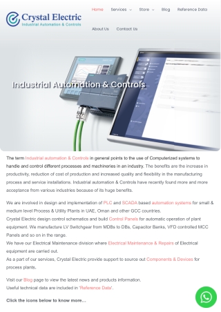 Get The Best Industrial Automation Solution At Crystalelectricme