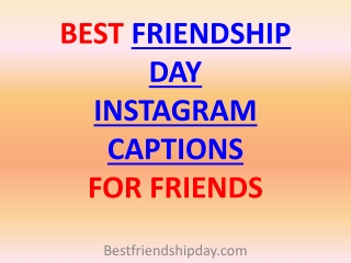 happy friendship day captions for instagram
