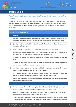 Rebuild Your Supply Chains to Ensure the Access of All the Requirement of Busine